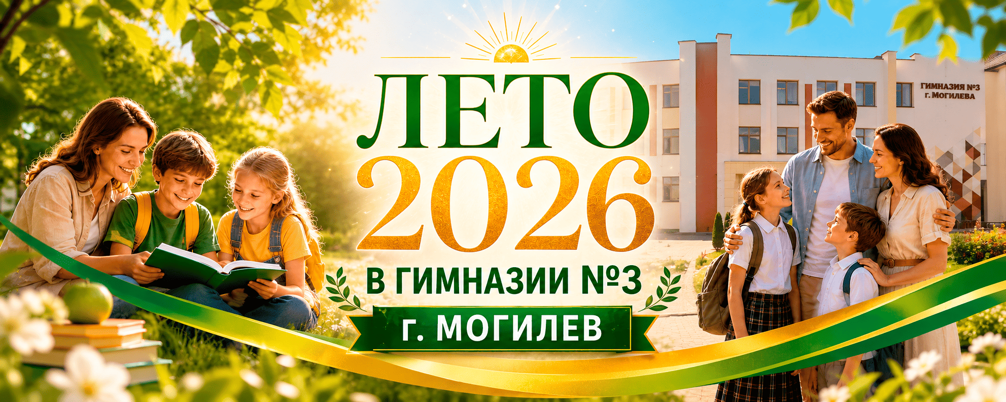 ЛЕТО 2026 в гимназии №3 — для детей и родителей