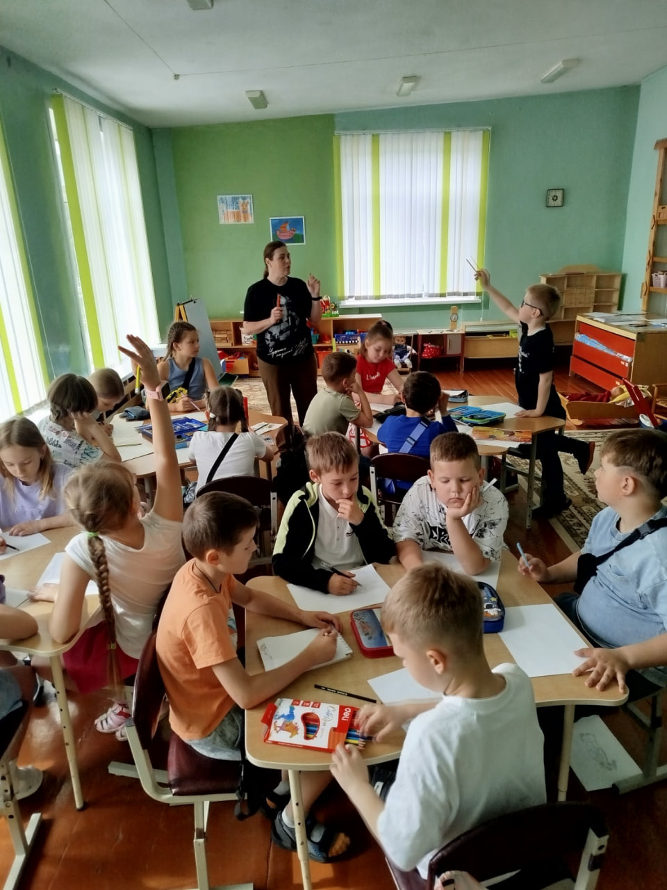 Занятия по рисованию