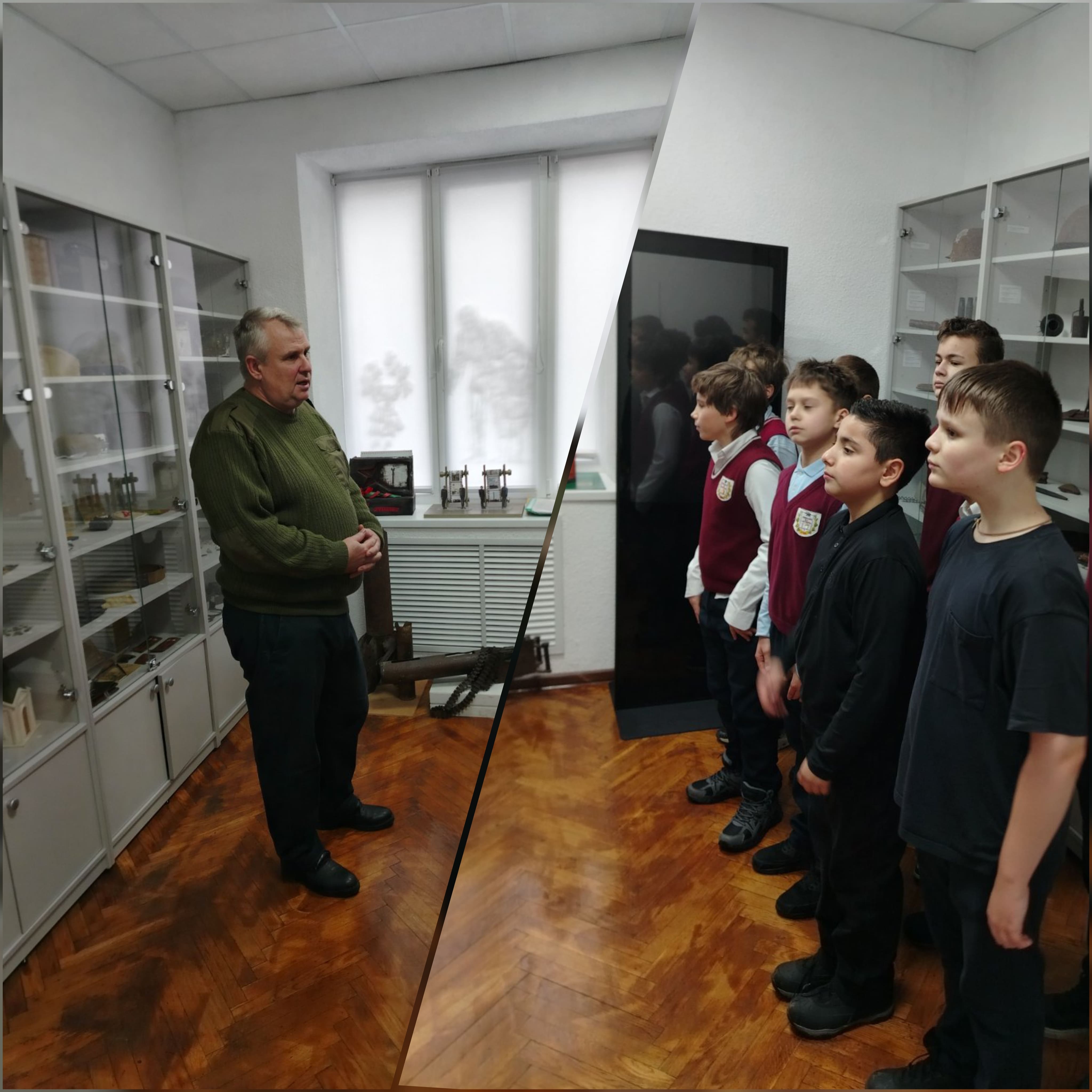 Посетили музейную комнату "Боевая слава Могилевщины"