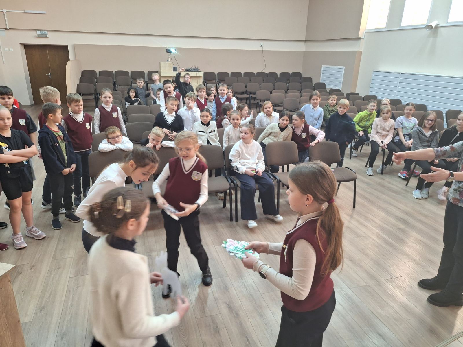 17 февраля для учащихся 3-х классов нашей гимназии случилось маленькое чудо