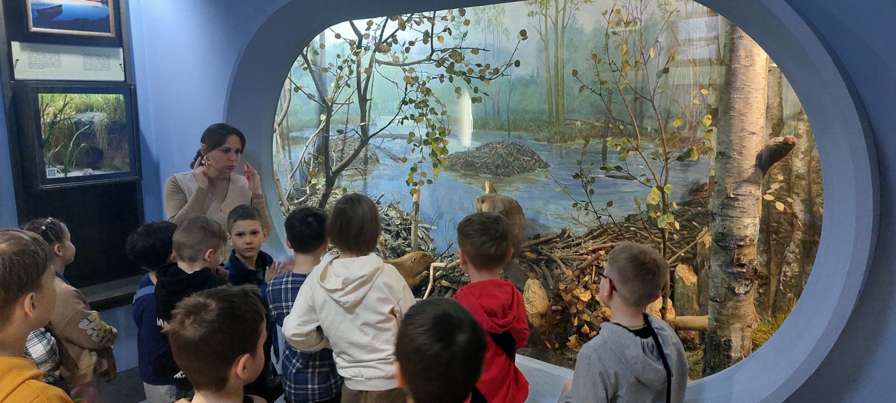 Посетили Могилевский областной краеведческий музей имени Е.Р. Романова