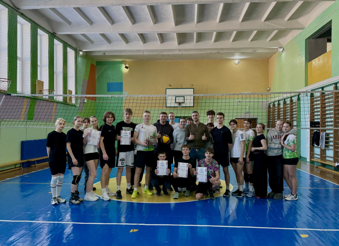 Ежегодное первенство по волейболу