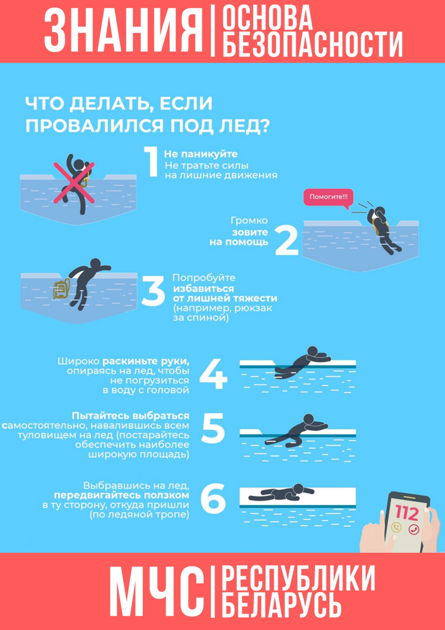 Что делать, если провалился под лед