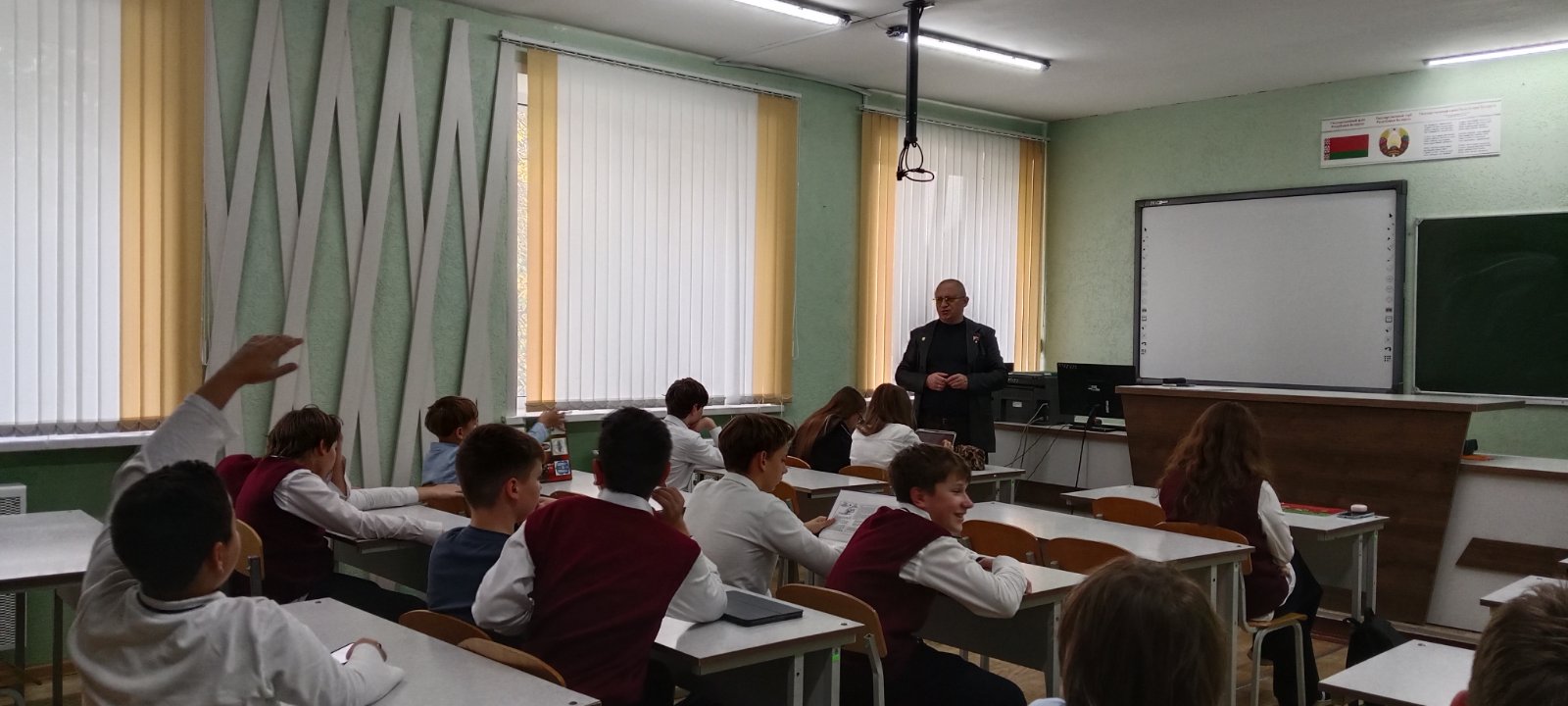 Прошел Урок мужества, приуроченный Дню сотрудников уголовного розыска